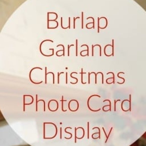 🆕️Christmas Holiday Clothespin Cardholder Garland - Picture 10 of 10